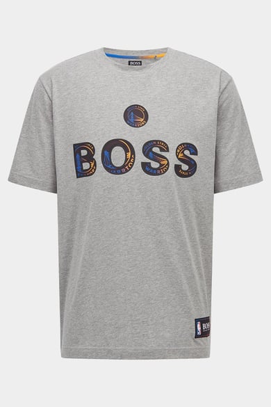 ΜΠΛΟΥΖΑ BOSS x NBA - 042 ΓΚΡΙ